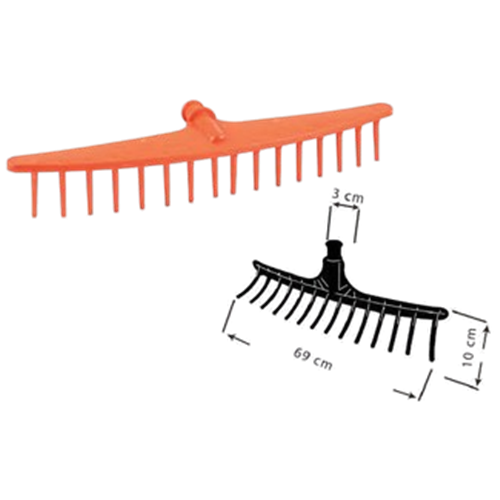TUNA ORJİNAL PLASTİK TIRMIK 16 DİŞ (213)